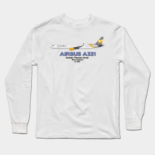 Airbus A321 - Condor Thomas Cook "New Colours" Long Sleeve T-Shirt